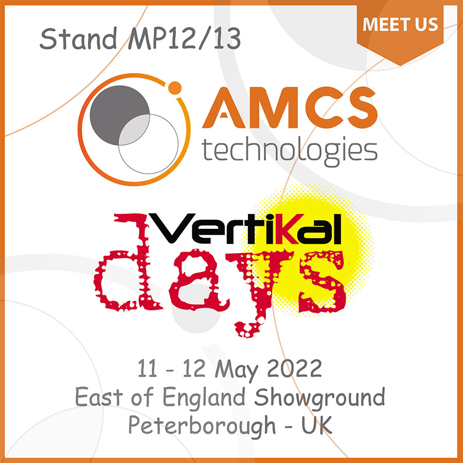 AMCS Technologies participera aux Vertikal Days les 11 et 12 mai prochains à Peterborough